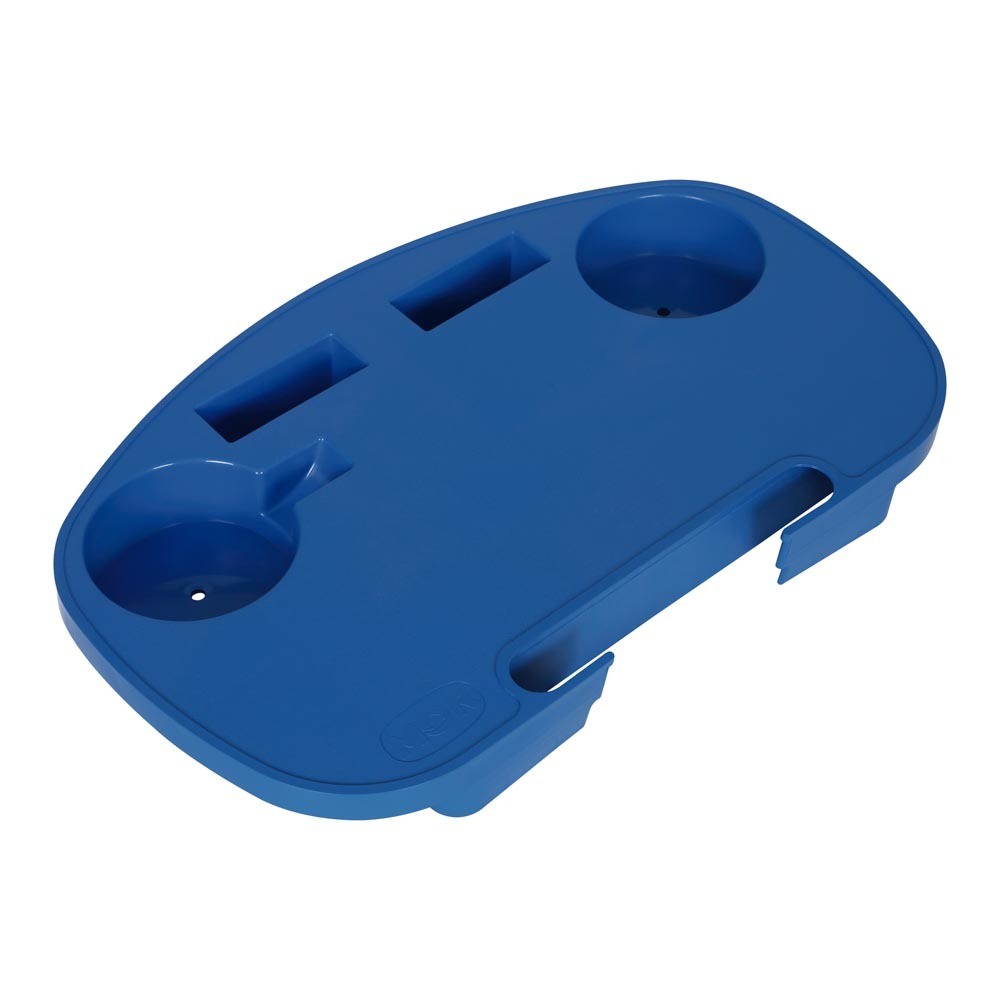 Mesa Portátil para Cadeira de Praia MOR Preta ou Azul – Camping Piscina
