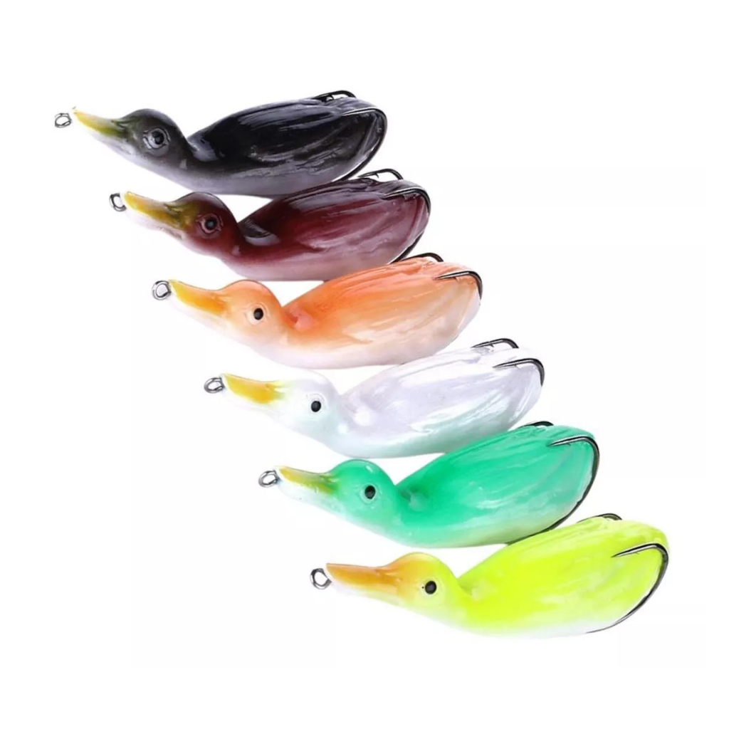 Isca Artificial Frog Anti-Enrosco 10,5cm para Tucunaré Traíra Black Bass
