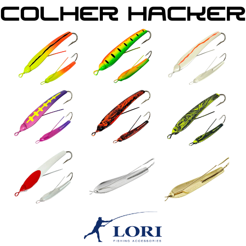 Isca Colher Soldada Anti Enrosco LORI Hacker 6,5cm 11,5gc - Pesca Traíra, Tucunare, Robalo - Várias Cores
