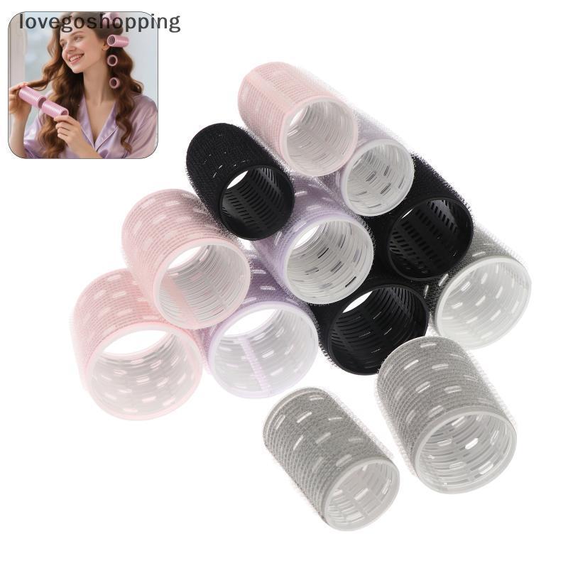 [lovego] Kit De Rolo De Cabelo 8 Peças Para Franjas , Modeladores De Núcleo De Alumínio Com Autoaperto , Estilo De Volum