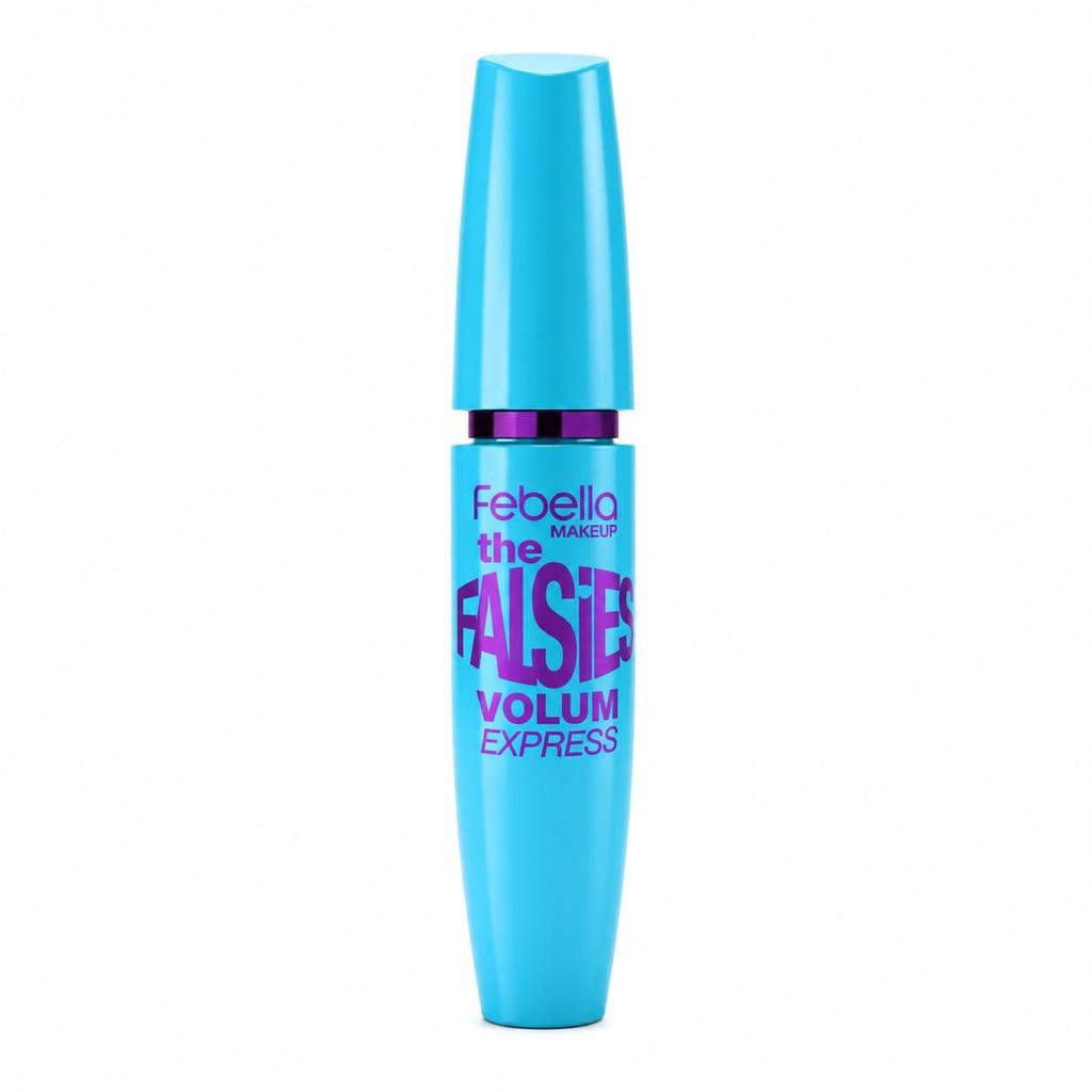 MÁSCARA PARA CÍLIOS THE FALSIES VOLUM EXPRESS EFEITO CÍLIOS POSTIÇOS – FEBELLA MAKEUP