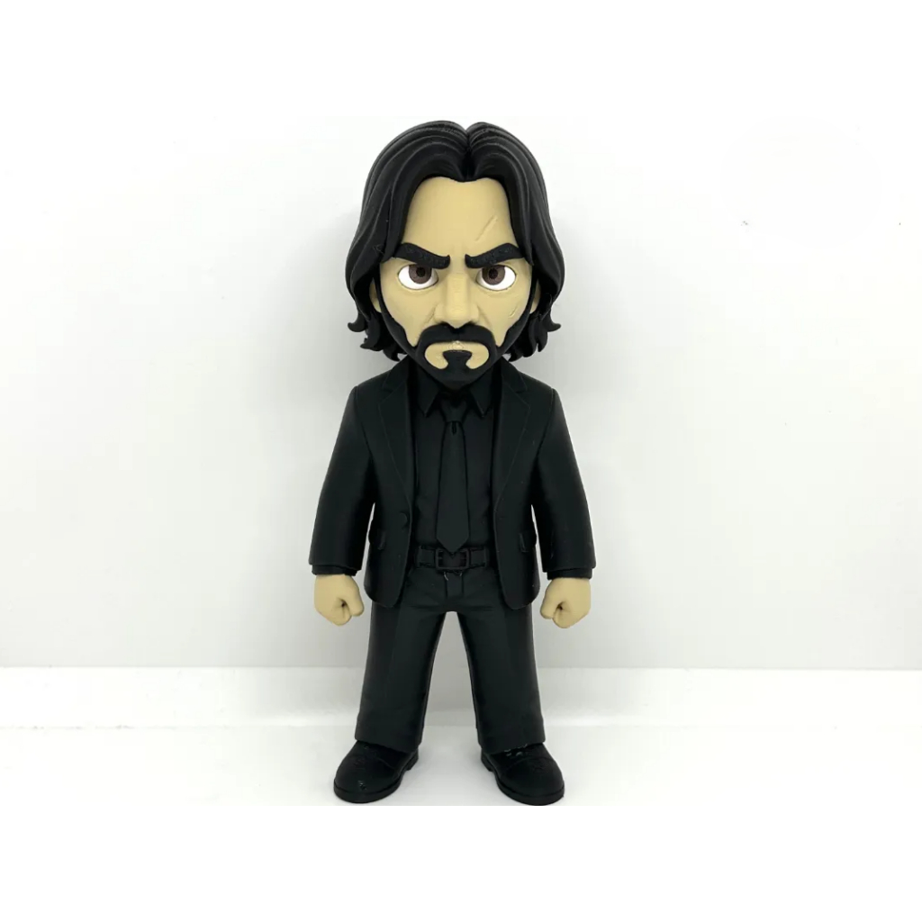 Boneco John Wick 20 cm Peça para Decoração Versátil e Estilosa