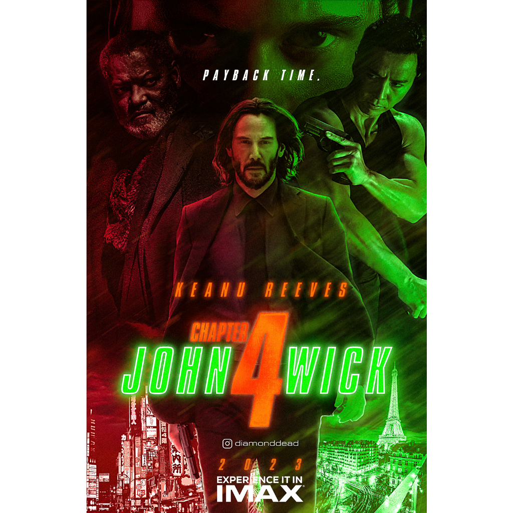 Poster John Wick - Poster Filme John Wick - John Wick - Poster