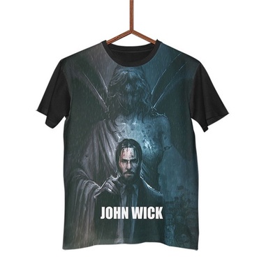 Camisa Camiseta John Wick Morte Keanu Reeves Killer G0459