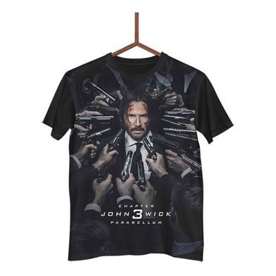 Camisa Camiseta John Wick 3 Parabellum Tam Xg G0352