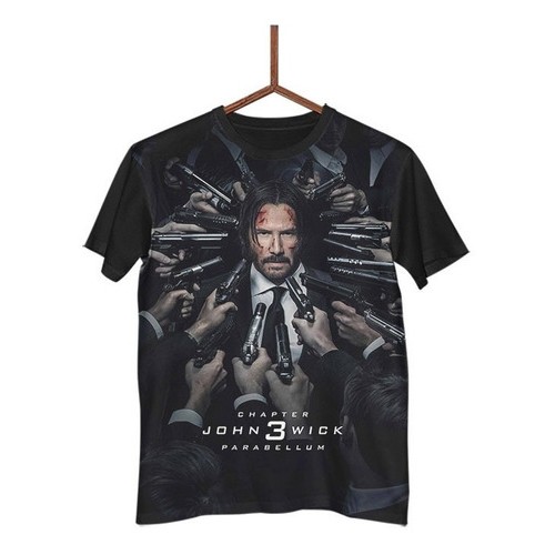 Camisa Camiseta John Wick 3 Parabellum Keanu Reeves G0352