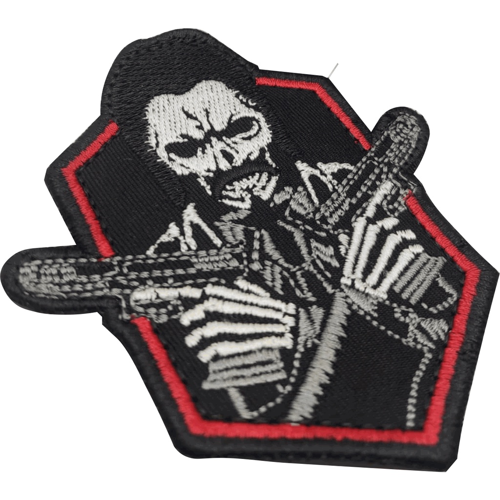 Patch Emblema John Wick Bordado com Velcro