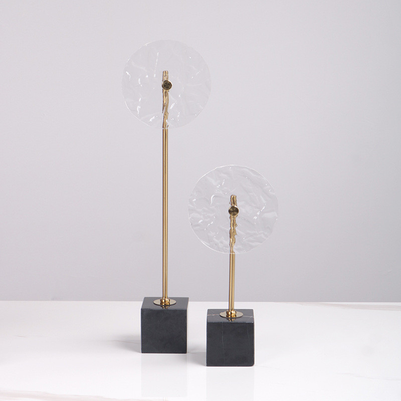 Minimalist New Chinese Style Light Luxury Semi-Transparent Concave-Convex Screen Decoration for Sales Centers, Model Roo