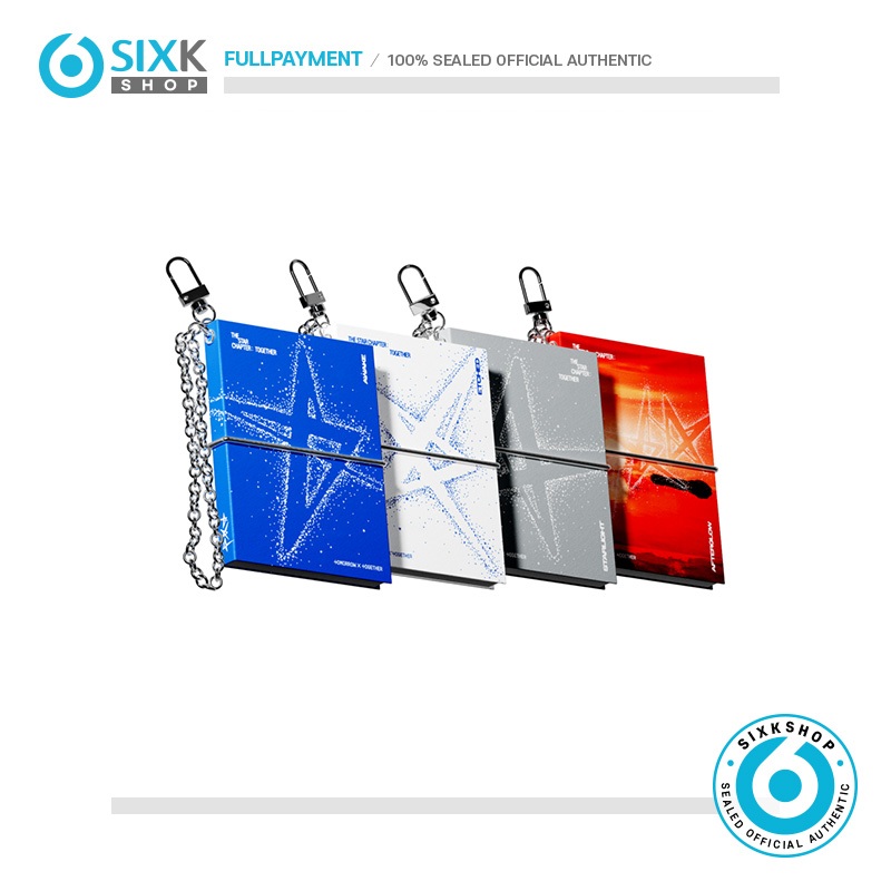 ( MINI BOOK KEYRING ver ) TOMORROW x TOGETHER ( TXT ) The star Chapter : TOGETHER