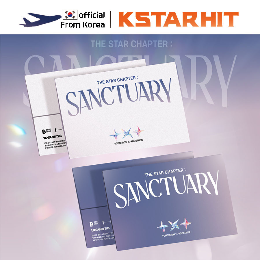(+ Álbuns POB/Weverse) TXT-The Star Chapter : Sanctuário (7o mini-Álbum)