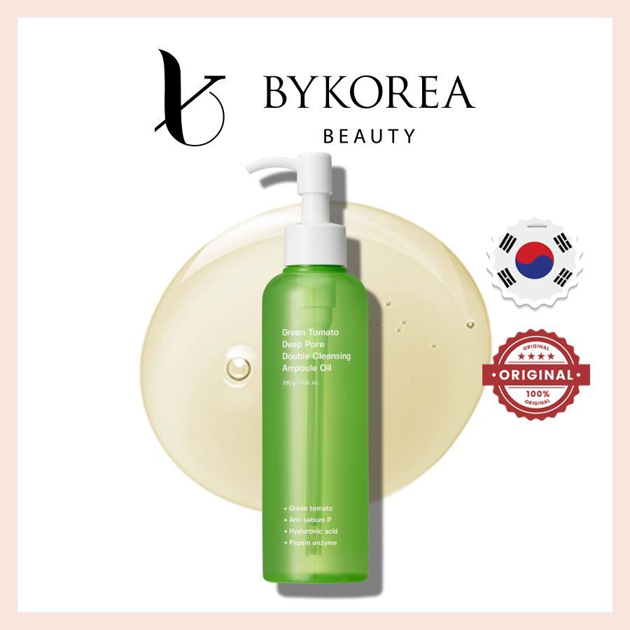 SUNGBOON EDITOR Green Tomato Deep Pore Double Cleansing Ampoule Oil 200ml