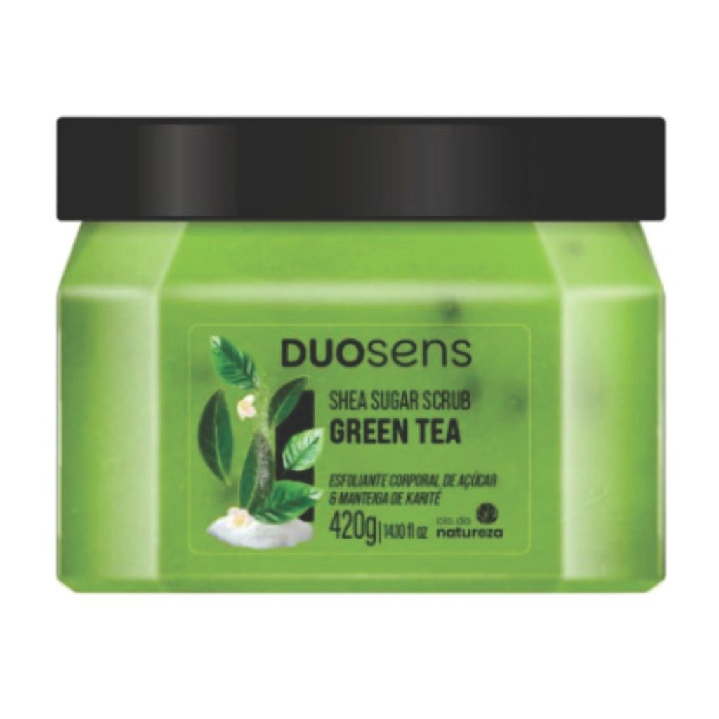 ESFOLIANTE DUOSENS GREEN TEA CIA DA NATUREZA
