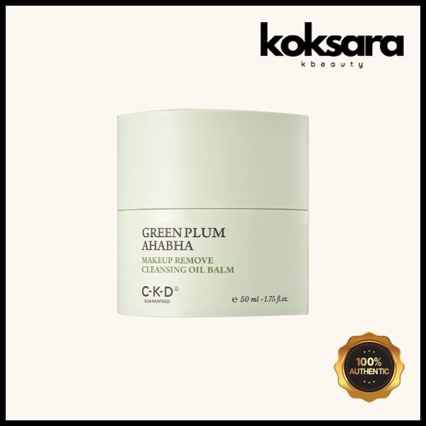 CKD Green Plum AHA BHA Makeup Zero Grind-in Cleansing Oil Balm 50g