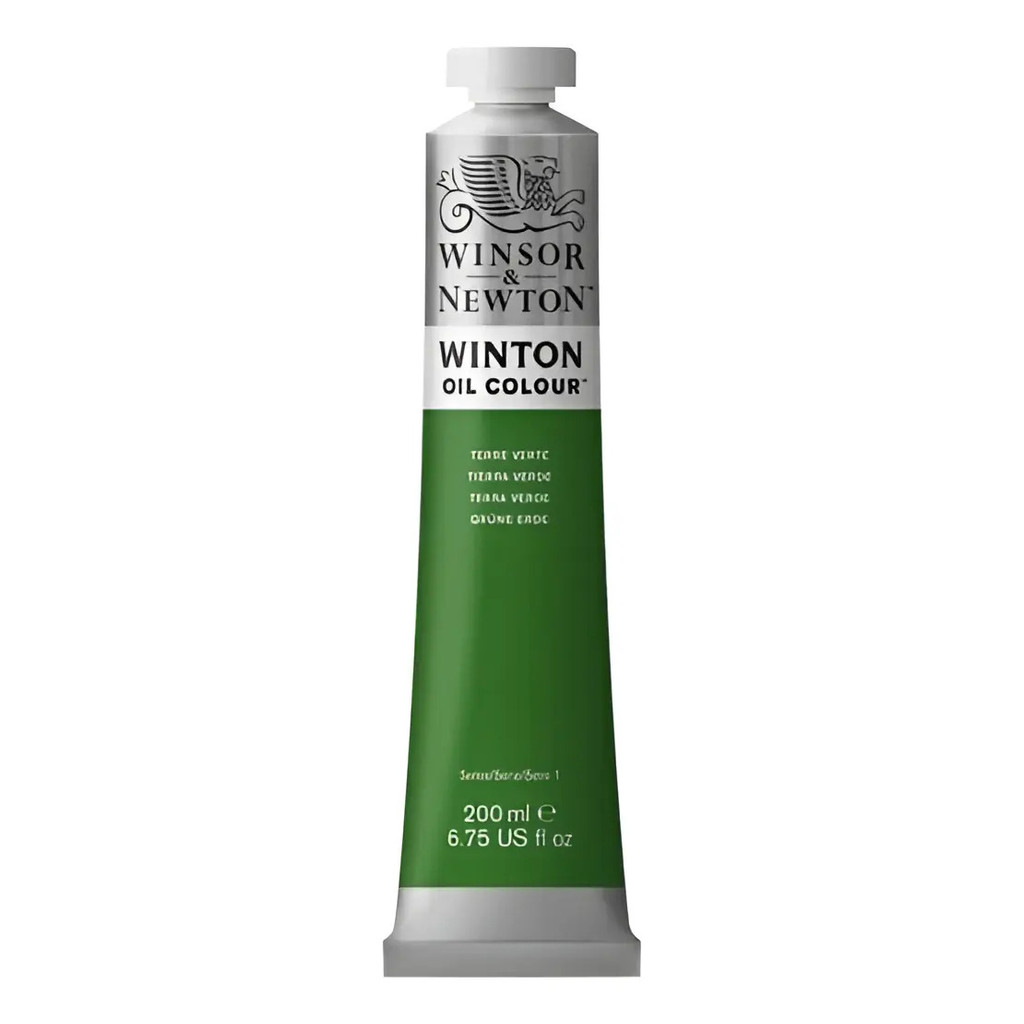 Tinta A Óleo Winton Winsor & Newton 200 Ml Colors Series 1 Oil 637 Earth Green 637 Verde Terra