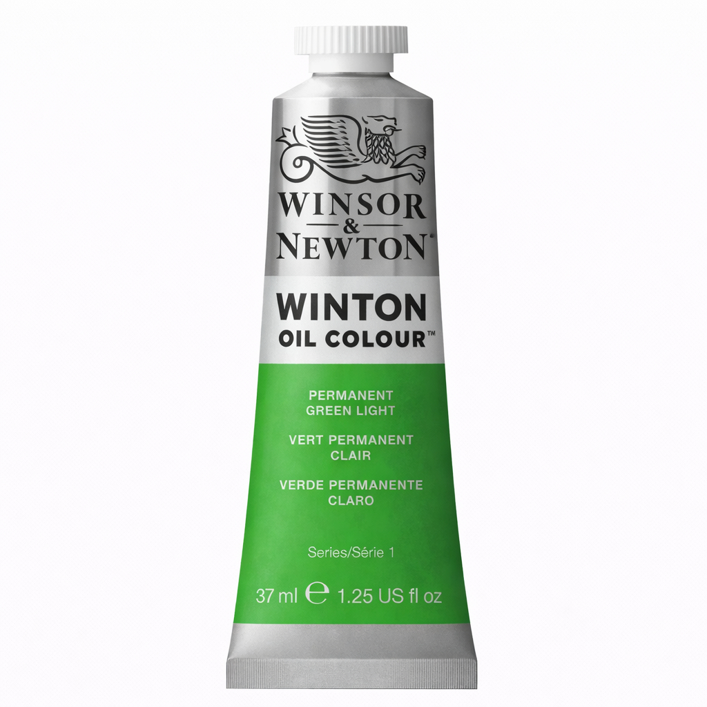 Tinta Óleo 37ml - 483 Permanent Green - Winsor & Newton Winton