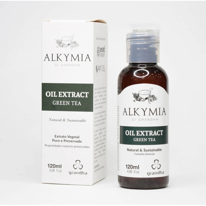 Grandha Extrato de Chá Verde Green Tea Oil Extract 120ml