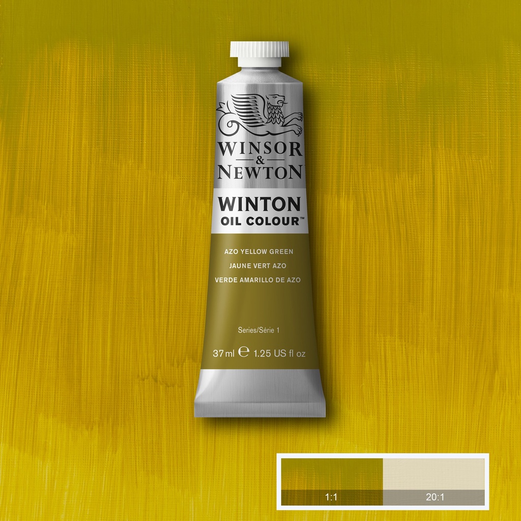 OLEO WINSOR NEWTON WINTON 37ML 1414280 AZO YELLOW GREEN