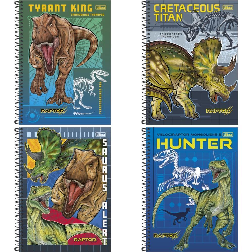 Caderno 01X1 Capa Dura 2020 Raptor 80FLS.