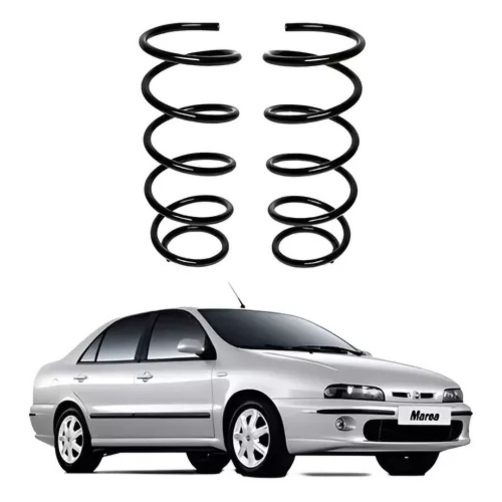 Par Mola Espiral Dianteira Marea Sedan Sw 2.0 2.4 1998...