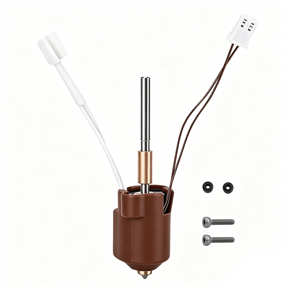 Kit Hotend Para K1/K1C/K1Max 0.4mm Bico Bloco Cerâmico Nozzle latão tensão impressoras 3d acessórios