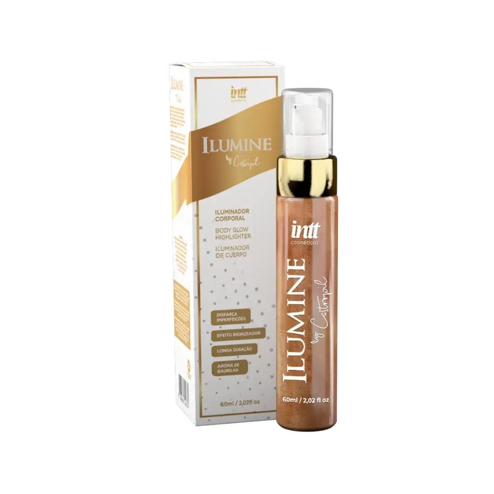 Spray Iluminador Corporal Ilumine - Brilho Natural - Efeito Bronzeado