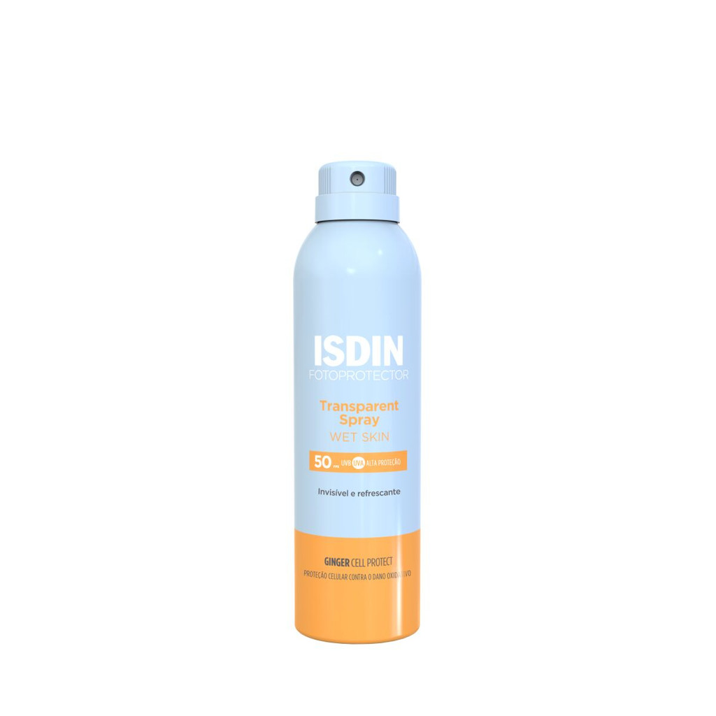 Protetor Solar Corporal Spray FPS 50 Invisível Isdin 250ml