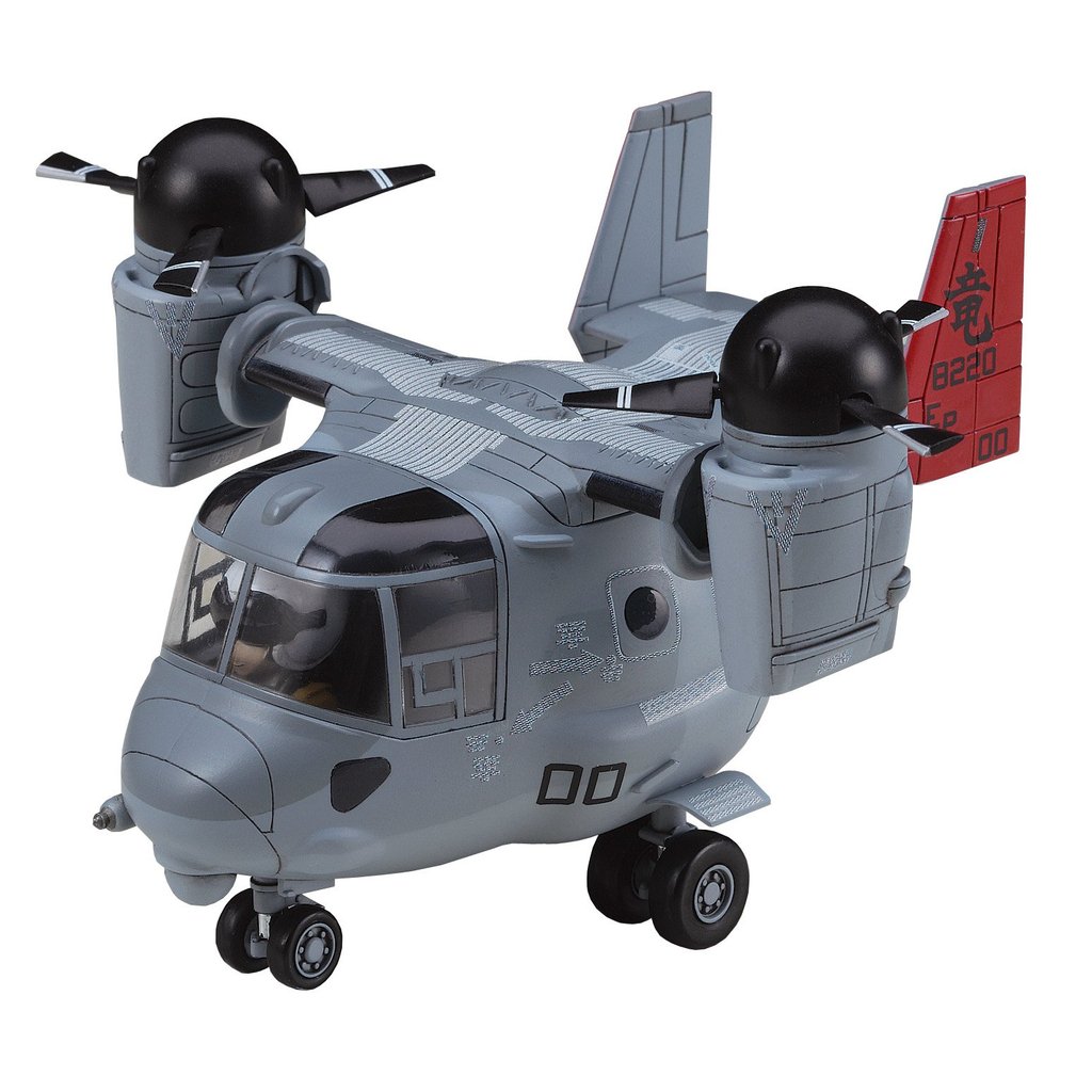 Hasegawa Egg Plane US Marine Corps MV-22 Osprey modelo de plástico sem escala TH25