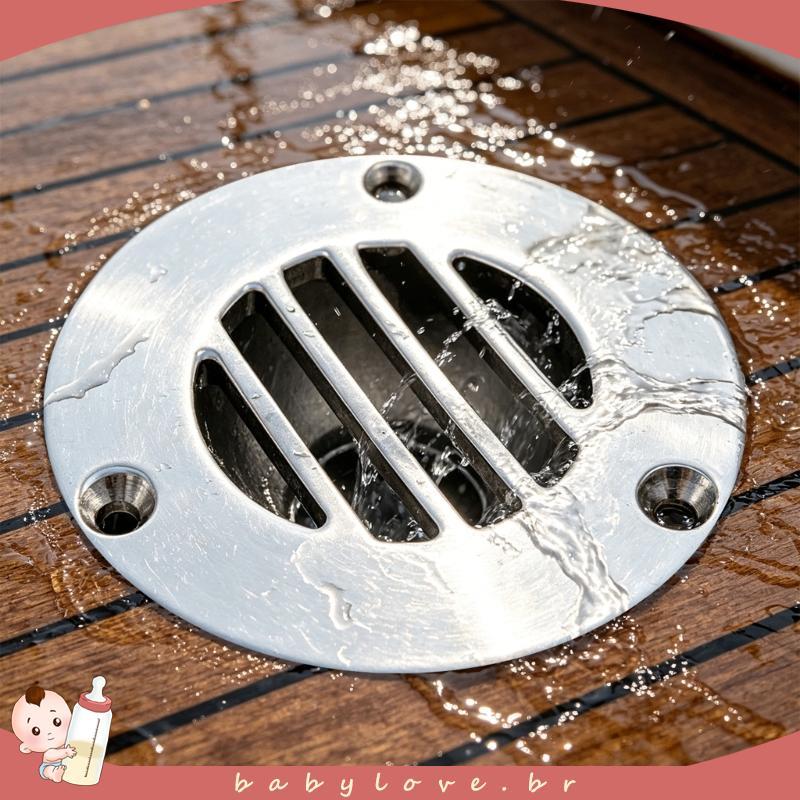 BABYLOVE Deck Dreno Scupper Outlet Marine Para Drenagem Barcos