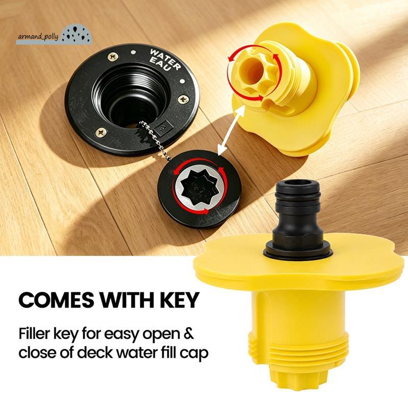 Conector De Conexão De Enchimento De Água De Deck Marine Fill-Alta Qualidade