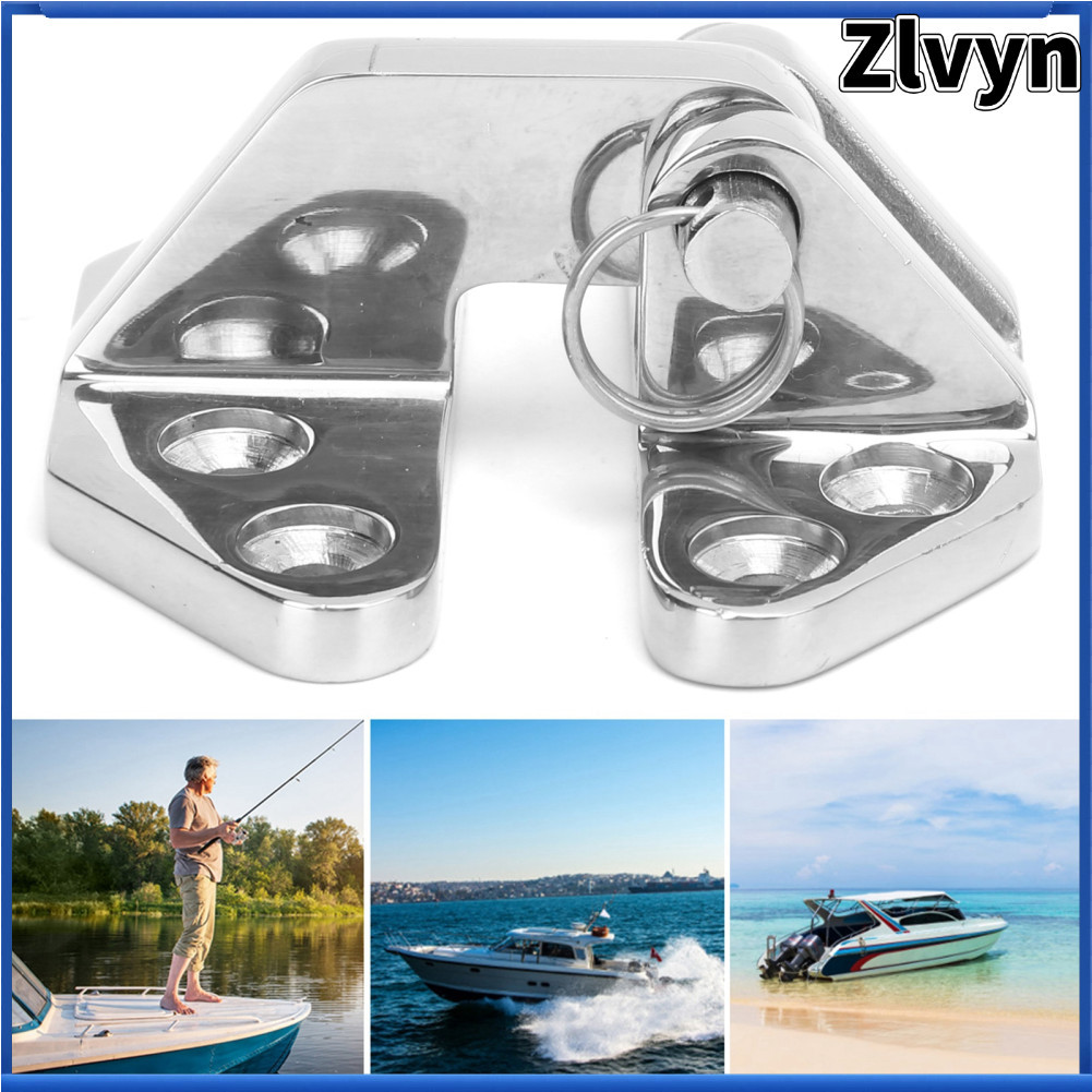 Zlvyn-br Marine Deck Hatch Cover Dobradiça 316 Componentes externos resistentes à corrosão em aço inoxidável