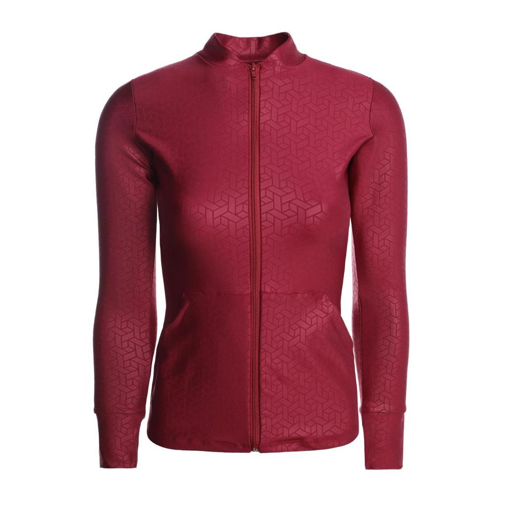 Jaqueta Cirrê Vels Feminina BORDO