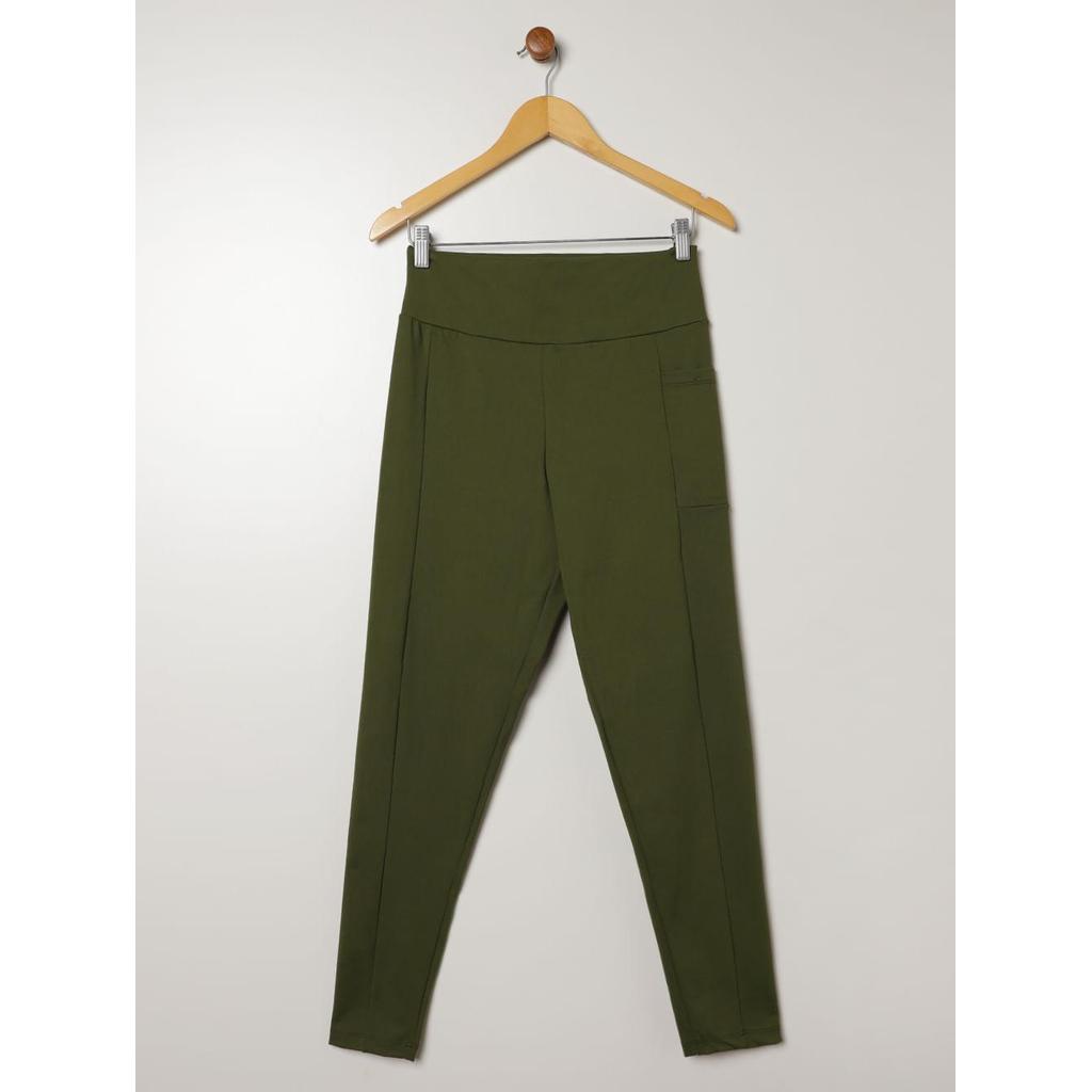 Calça Legging Poliamida Vels Plus Size Feminina VERDE