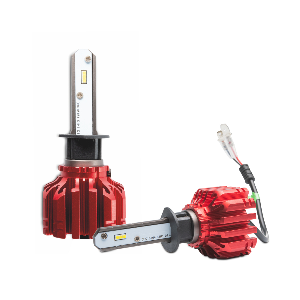Kit Par Lâmpada Ultra Led Jp2 Auto 8500 Lumens 72w 6500k