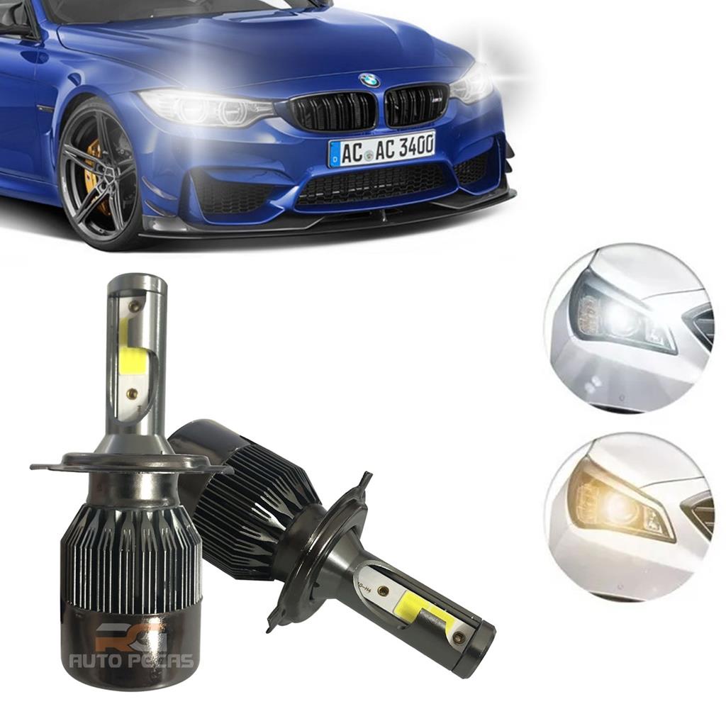 Kit Lampadas Ultra Led Automotiva Full H4 Dual Color - Tiger Auto