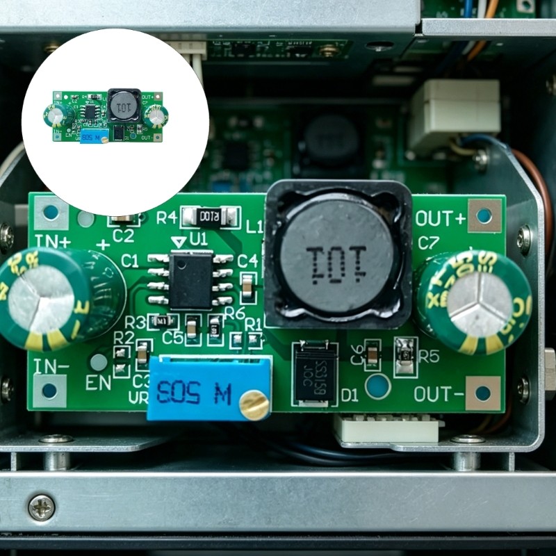Conversores Bucking Ajustáveis DC12-120V Para DC1 5-48V Múltiplas Proteções