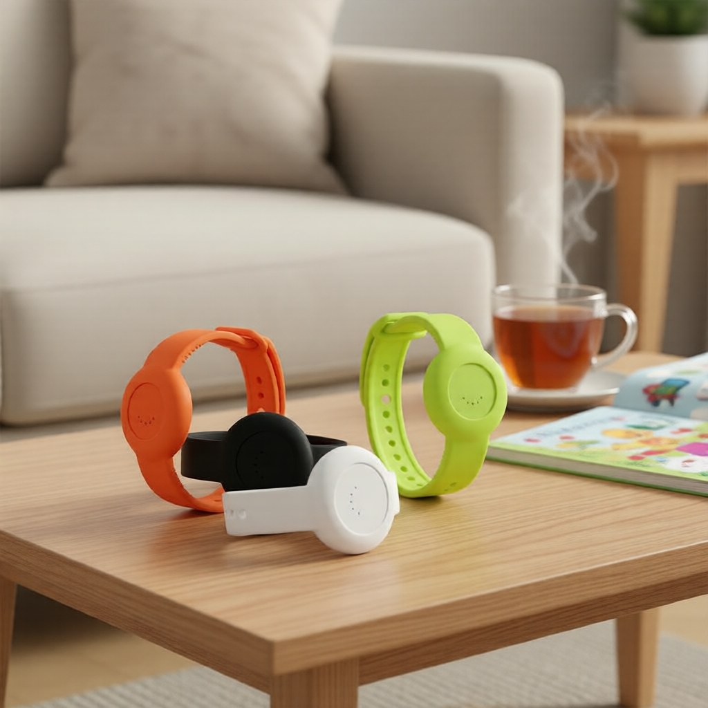 Pulseira GPS Inteligente, rastreador à prova d'água para crianças e pets, compatível com o Google Find Hub, segurança