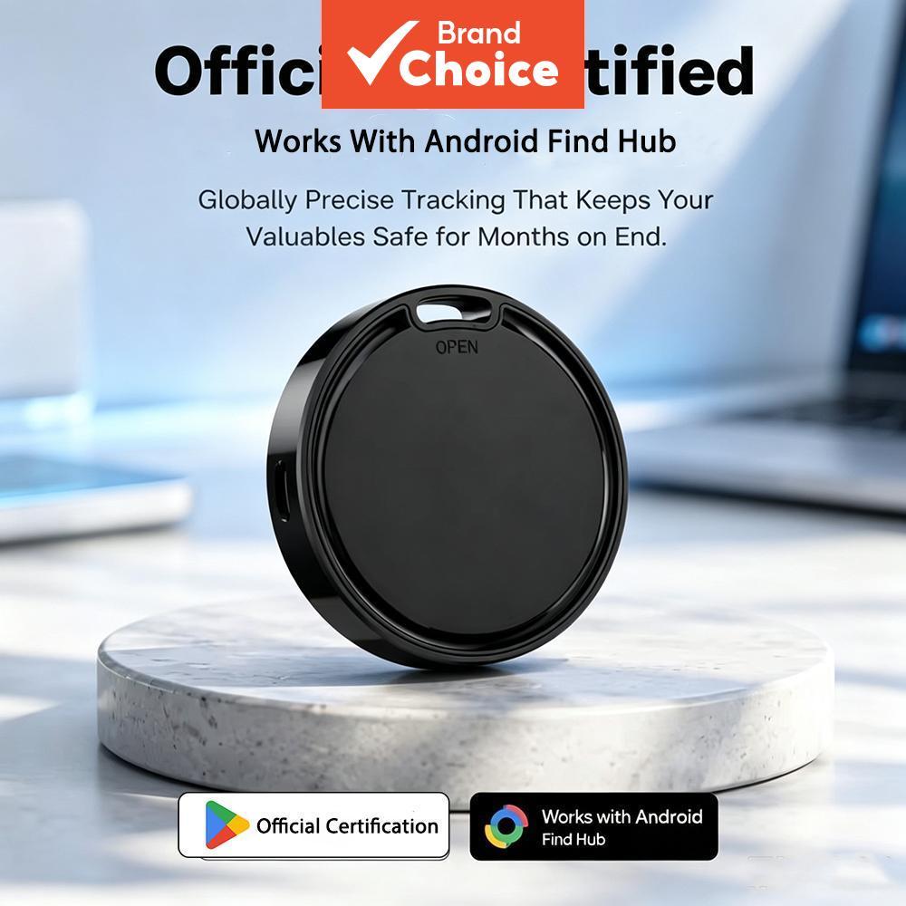 Rastreador Bluetooth Inteligente Tag para Chaves, Localizador de Pets, Compatível com o App Google Find My para Android,