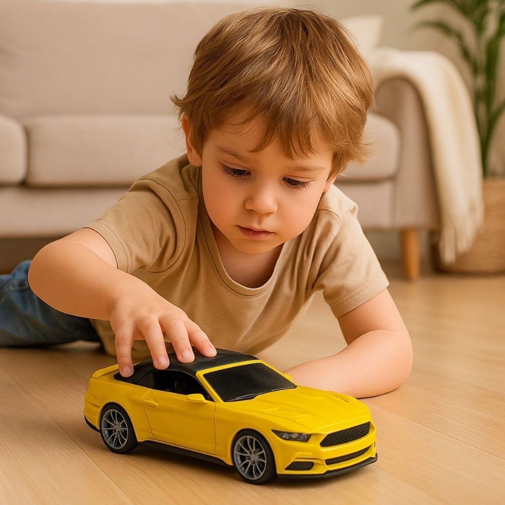 Carrinho de Brinquedo Conversível Esportivo Carro Infantil Presente Criança Conversíveis Modernos