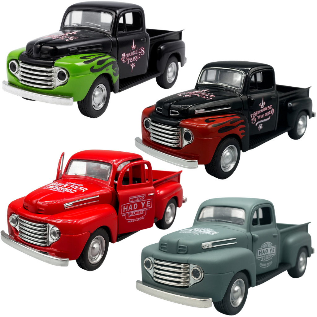 Carro Miniatura Chevy 1955 Metal Carrinho De Fricção Top Auto Models Colecionável