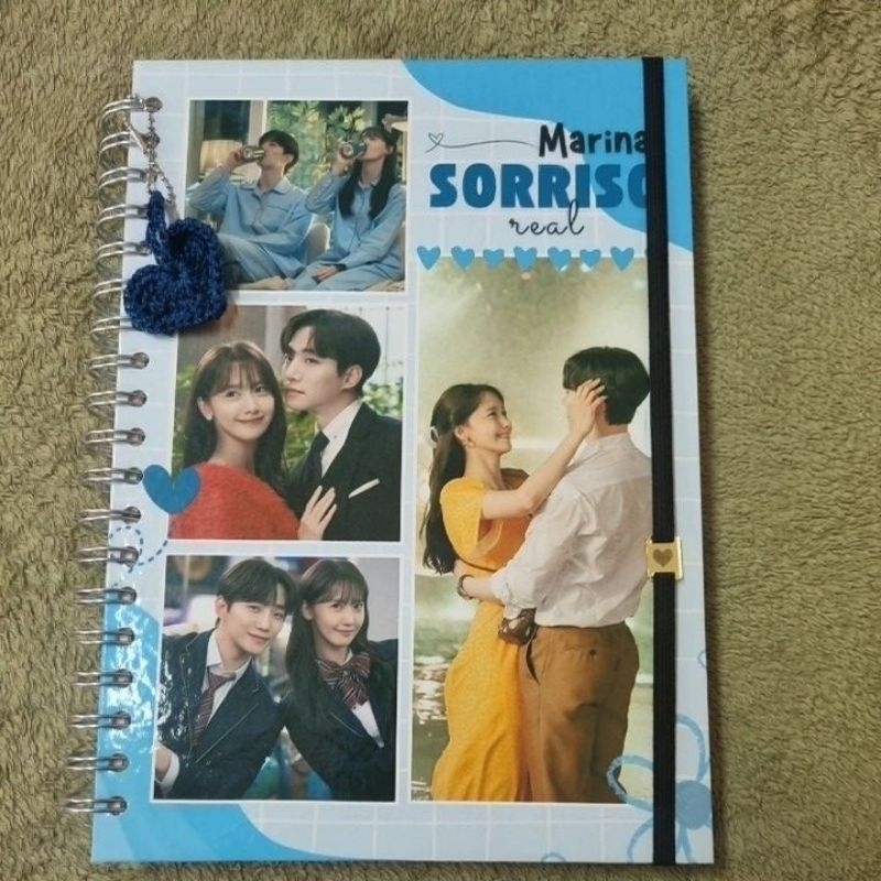 📝 Caderno Personalizado Sorriso Real | Folhas 90g | A5 A6 B5 | Bullet Journal e Estudos