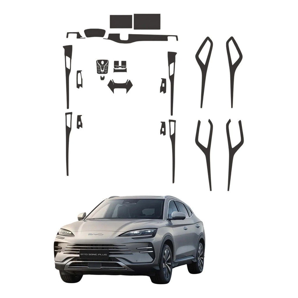 Película Ppf Byd Song Plus 2022 A 2026 Kit Interior Completo Tpu