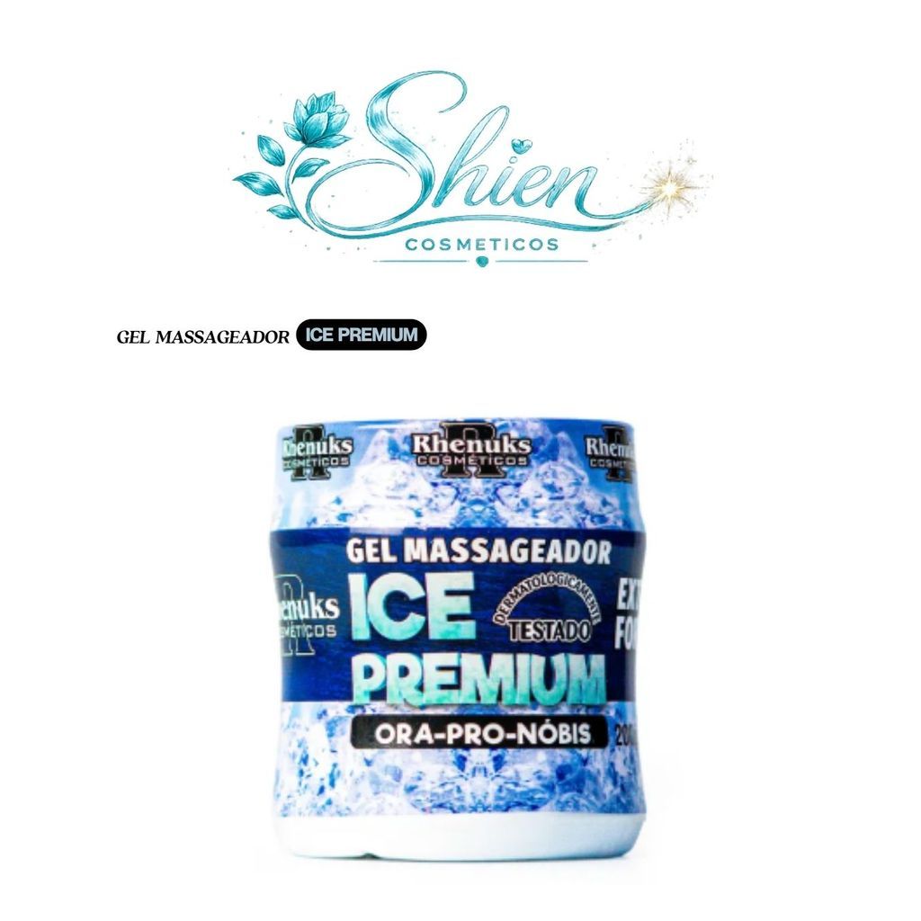 Gel Massageador Ice Premium - 1 Unidade - Rhenuks (Afilhado)