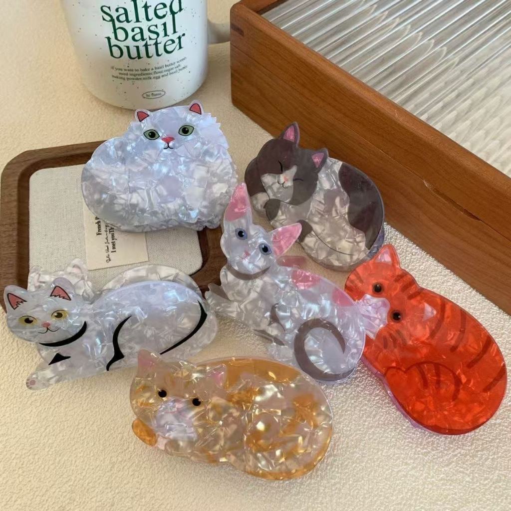 Cute Clip De Cabelo De Animais Gato,Acessórios Femininos,Acessórios de Moda Piranha