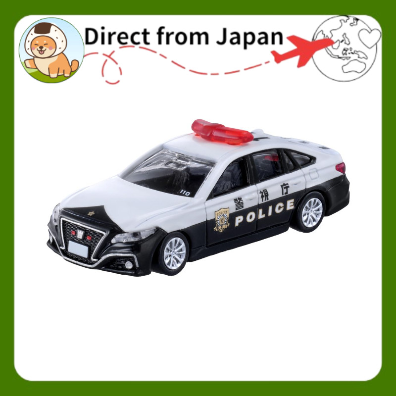 Takara Tomy (TAKARA TOMY) Tomica Premium No.10 Toyota Crown Patrol Car Die-Cast Toy Car [Direct from [Direto do Japão]