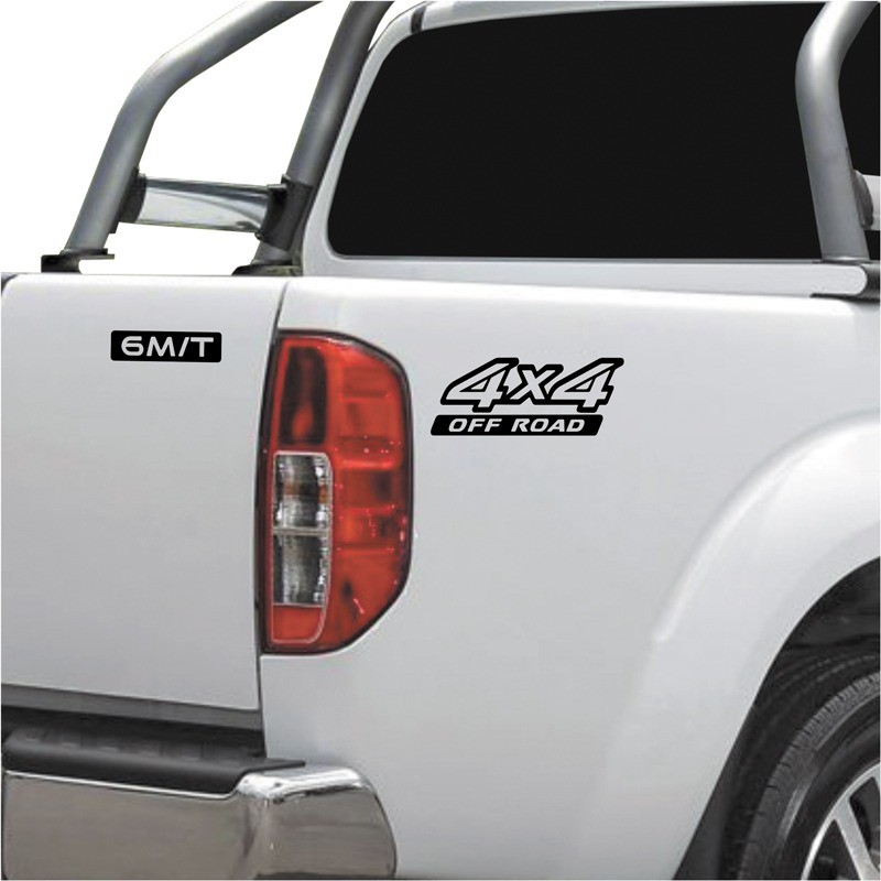 Kit Adesivos Nissan Frontier 4x4 Off Road 6m/t Mod. Original