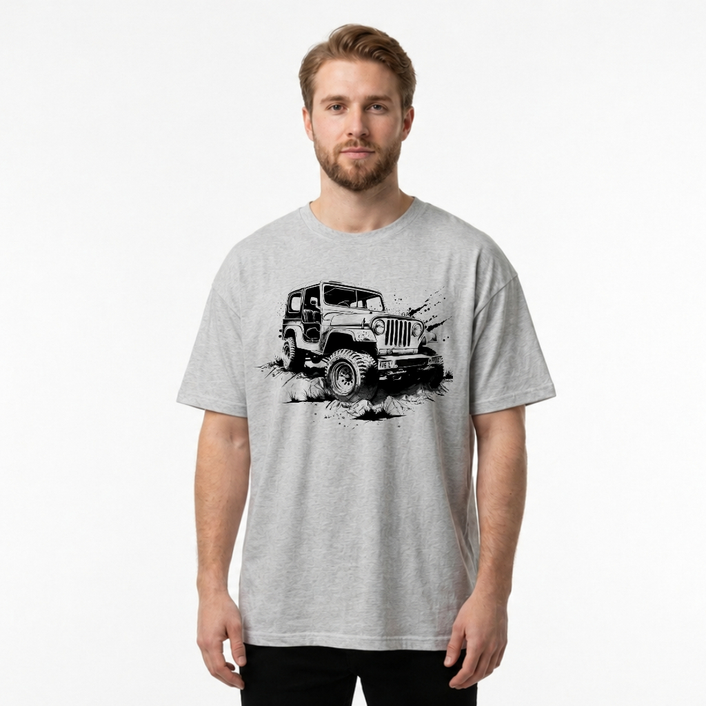 Camiseta Jeep 4x4 Trilha Off Road