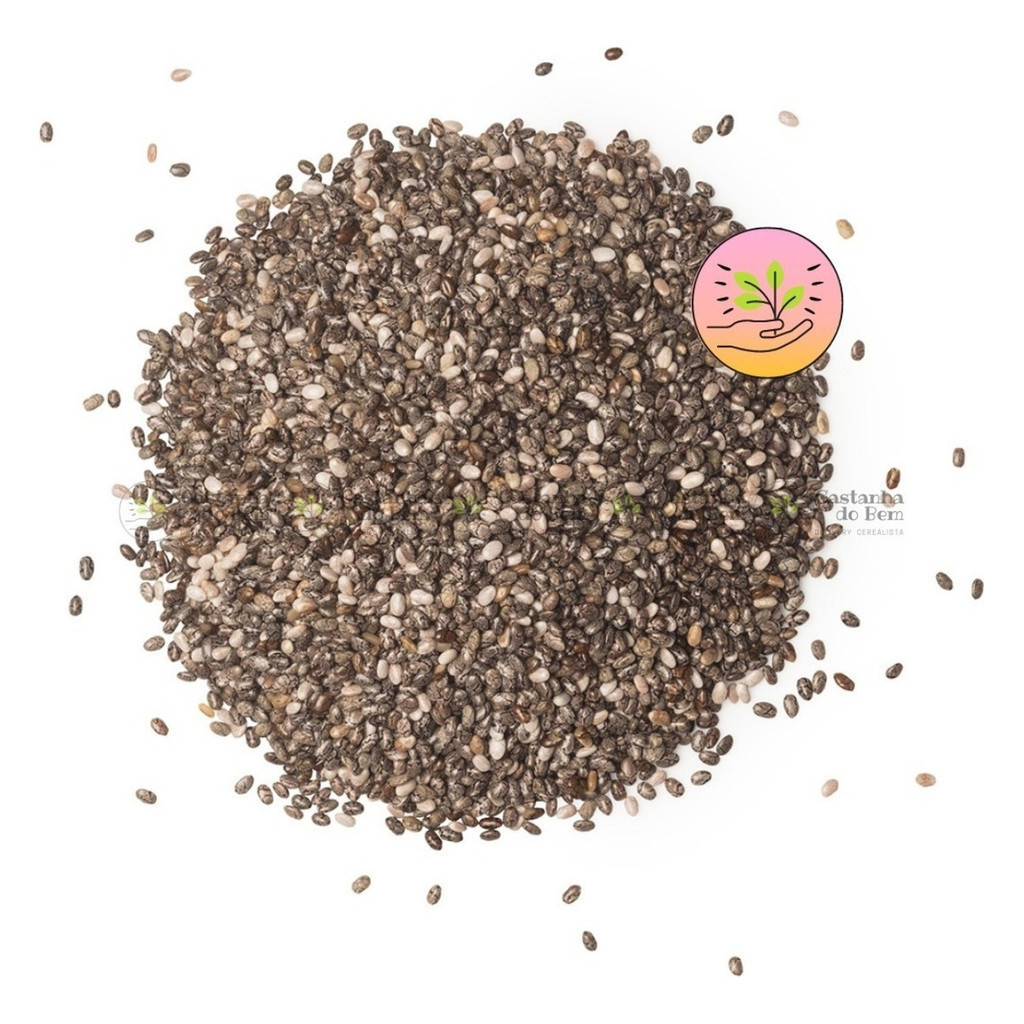 1000 Semente De Chia Pura Premium