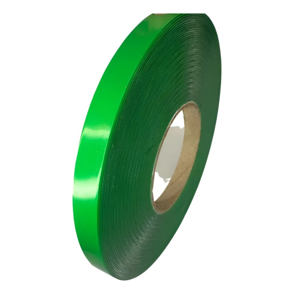 Fita Dupla Face Massa Acrílica 15mm X 20m 0,7mm Verde