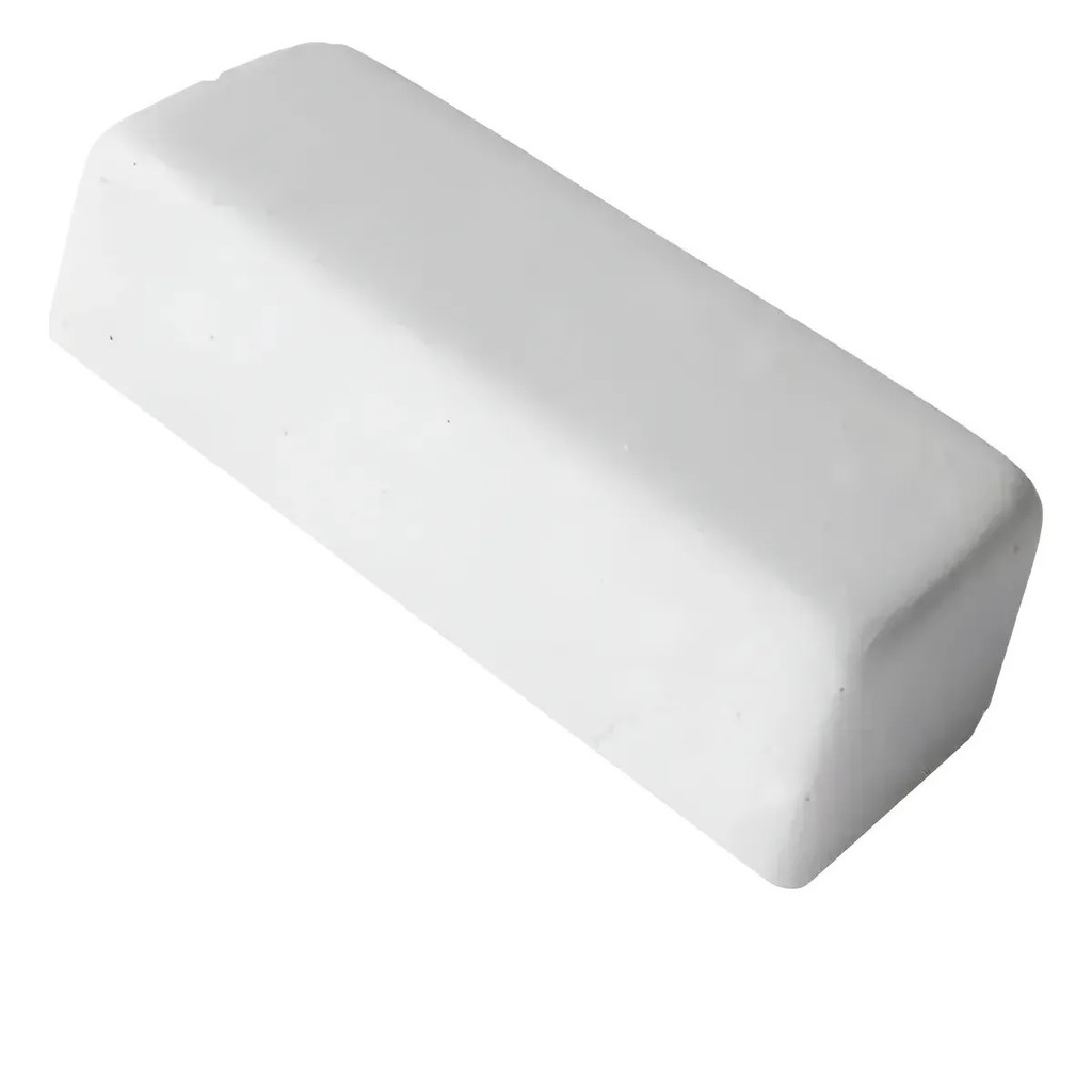 Massa Branca Pedra 1 Kg Polimento Inox Moto Aluminio Tanque
