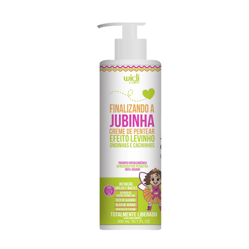 FINALIZANDO A JUBINHA CREME DE PENTEAR EFEITO LEVINHO - WD - 300 ML